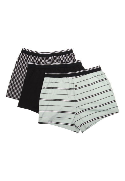 Older Boys 3pk Green Stripe...