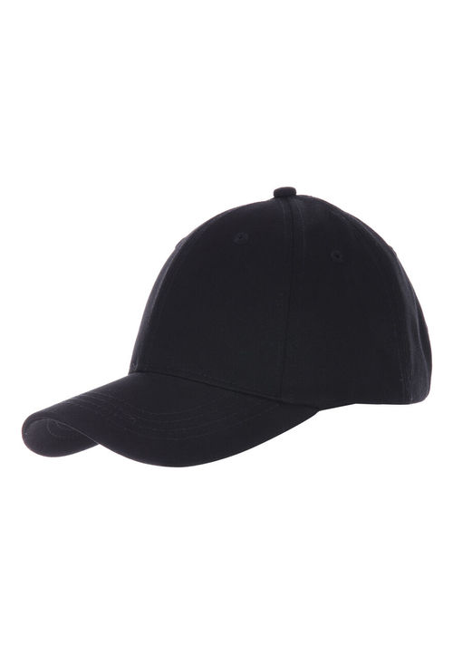 Womens Black Basic Cap