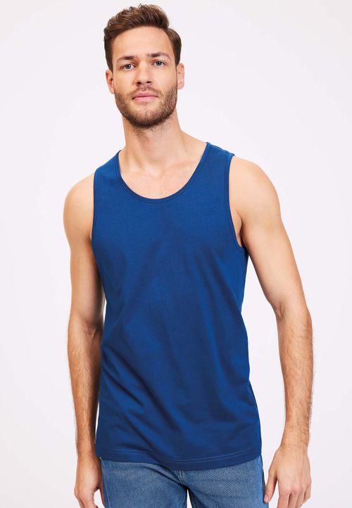 Mens Navy Blue Vest