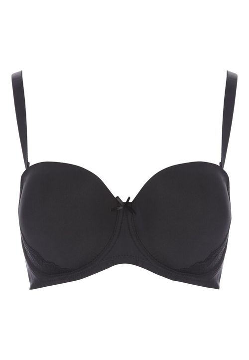 Womens Black DD+ Multiway Bra