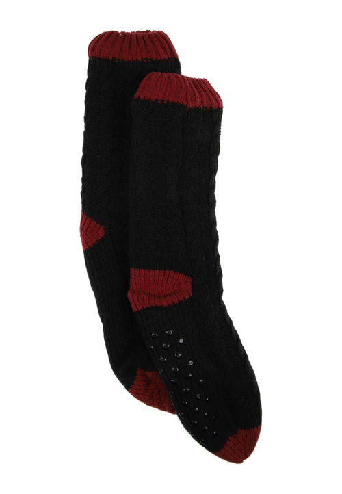 Mens Black & Red Supersoft...