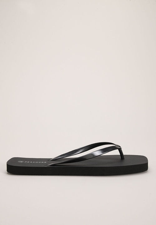 Womens Black Flip Flops