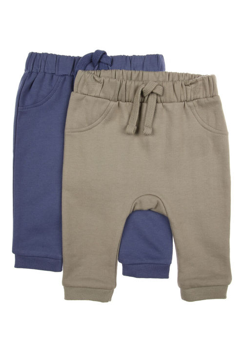 Baby Boys 2pc Blue & Khaki...