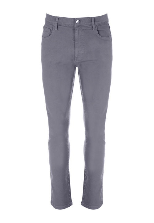 Mens Mid Blue Slim Trousers