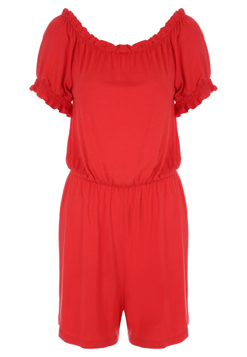 Womens Plain Red Gypsy...