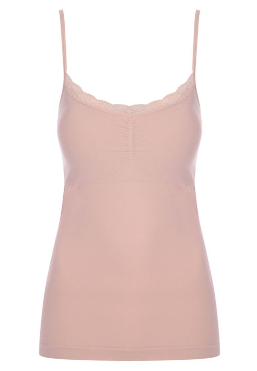 Womens Nude Padded Cami