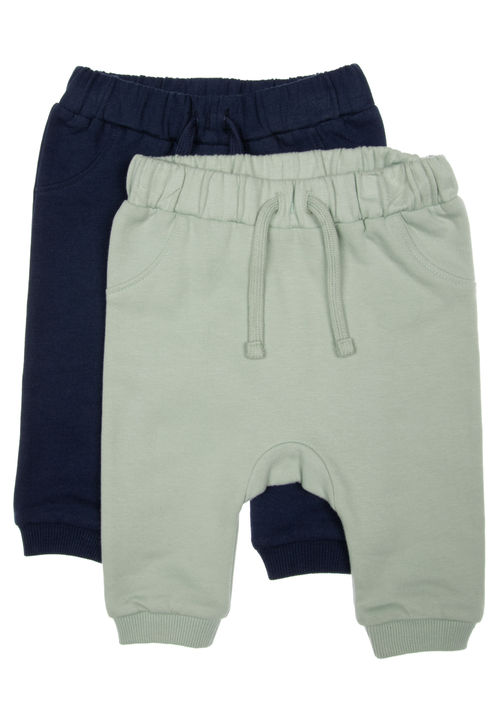 Baby Boy Navy & Green 2pk...