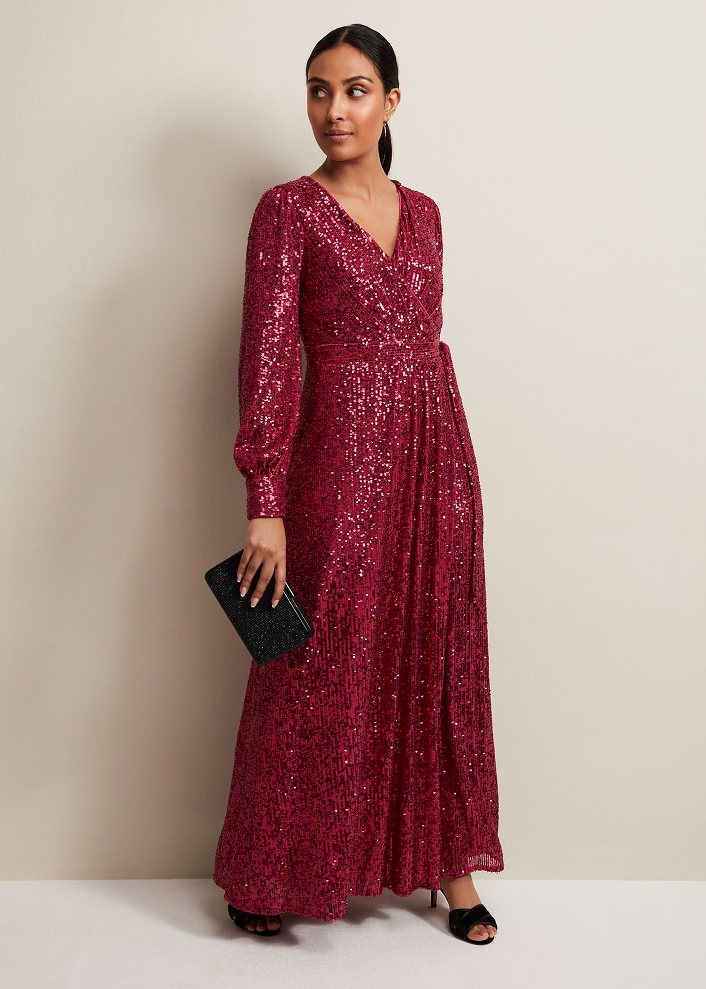 Aya tulle dip store dyed maxi dress