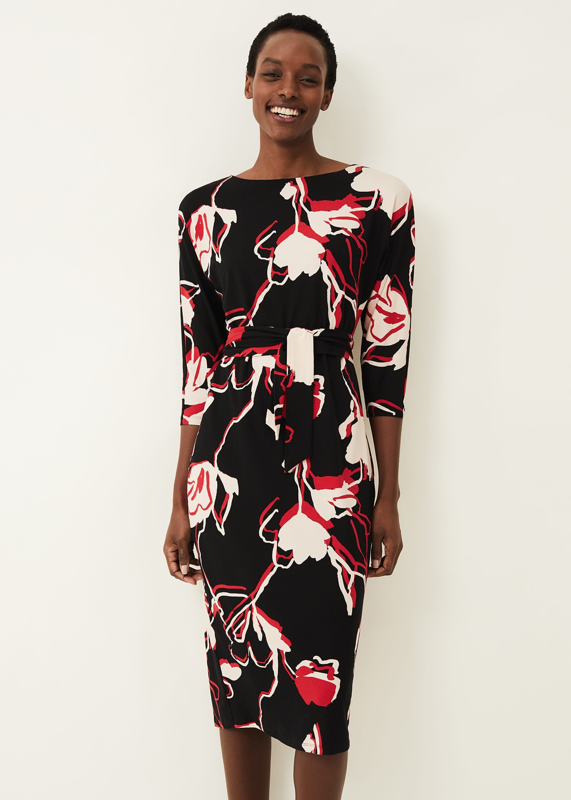 Phase eight shop rosita printed dress