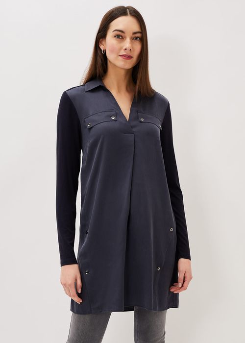 Tullulah Heatfix Sleeve Tunic Blouse