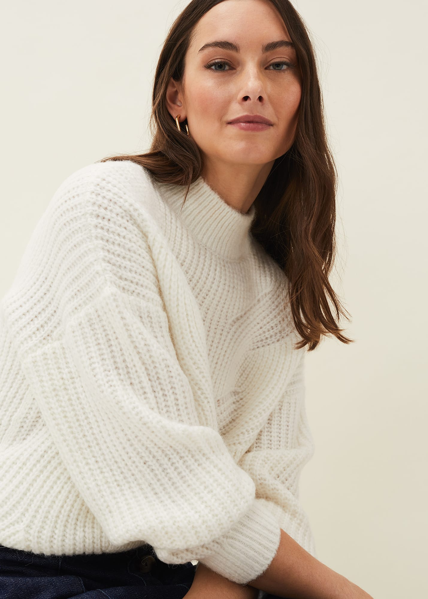 Open stitch jumper store