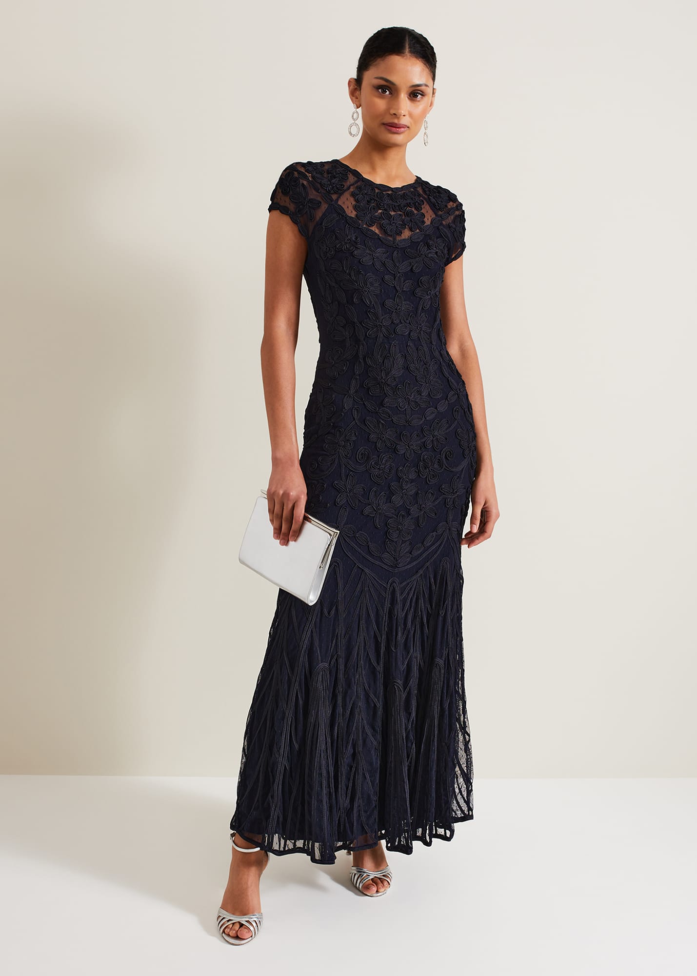 Aubree tapework maxi dress on sale