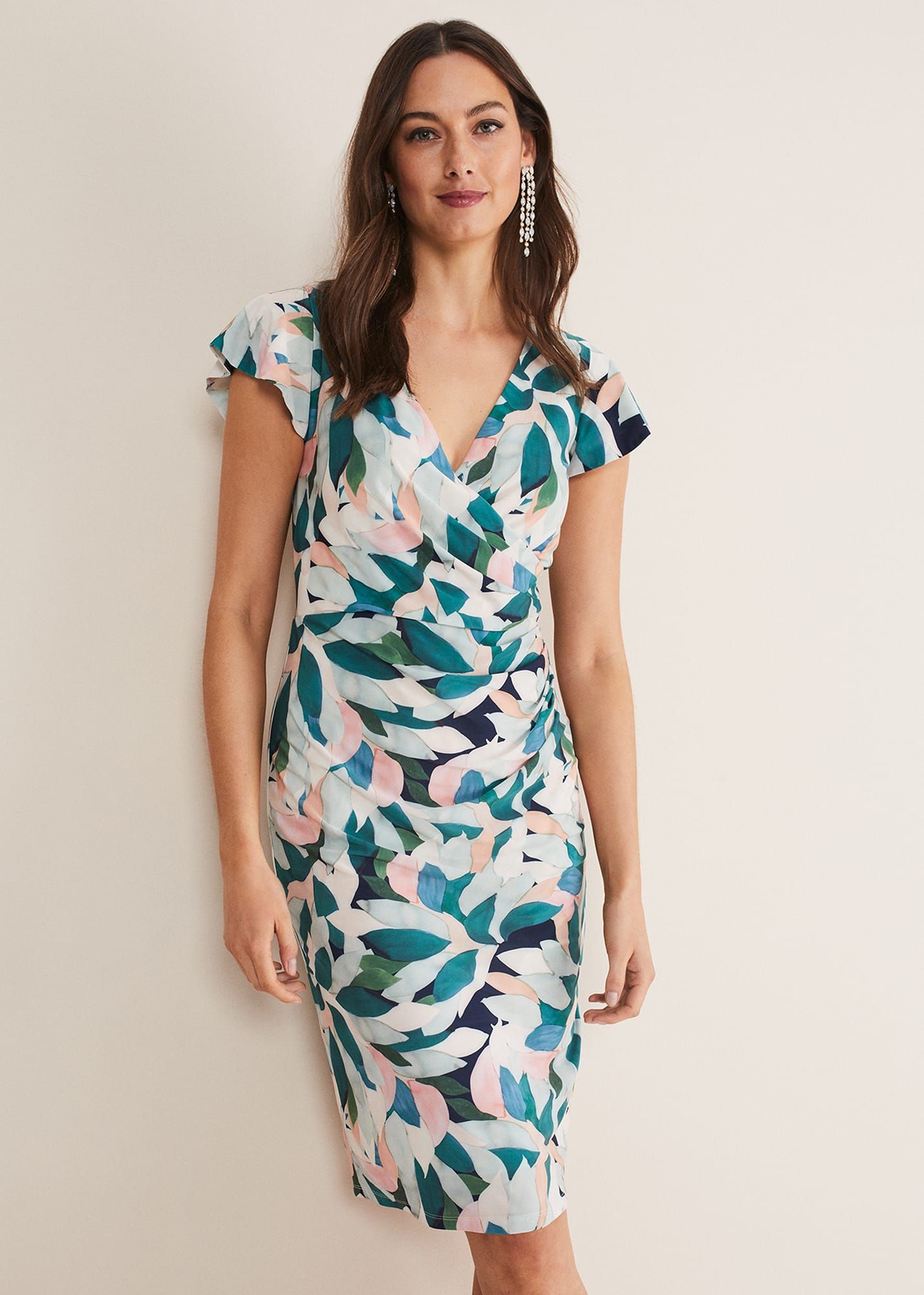 Phase eight gia frill dress sales