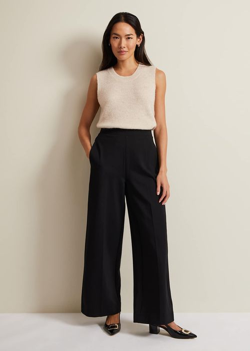 Phase Eight Women's Mila Ponte Wide Leg Trousers