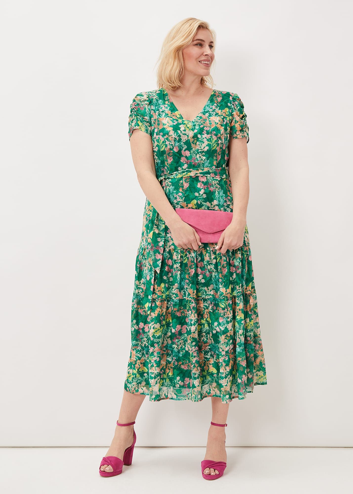 Phase eight klara printed dress cheap