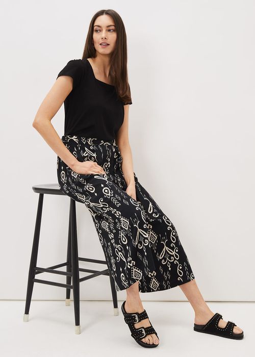 Phase Eight Women's Malaya Ikat Printed Culotte