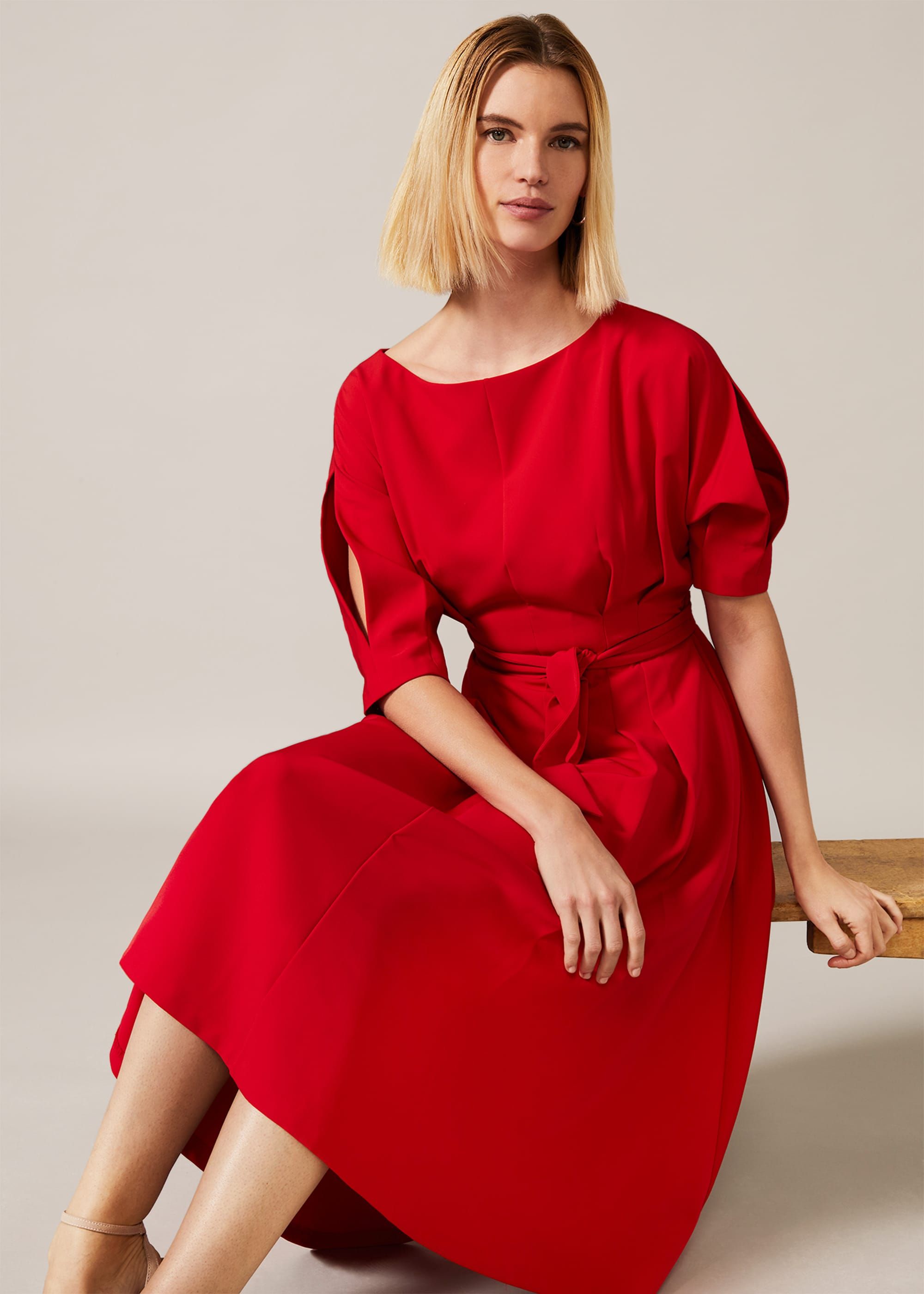 Phase eight darcy belted dress hotsell