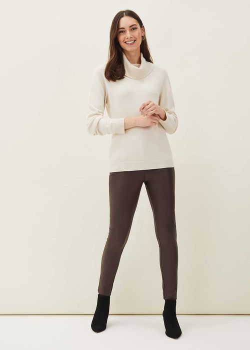 Faux Leather Jeggings, Phase Eight