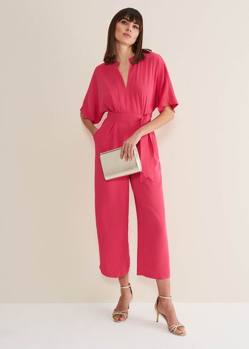 Lyla Jersey Wrap Front Jumpsuit