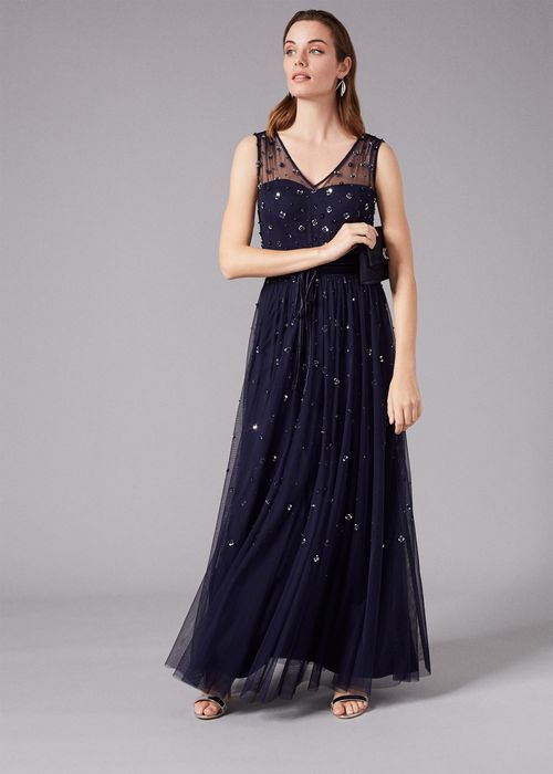 Kendra Sequin Maxi Dress