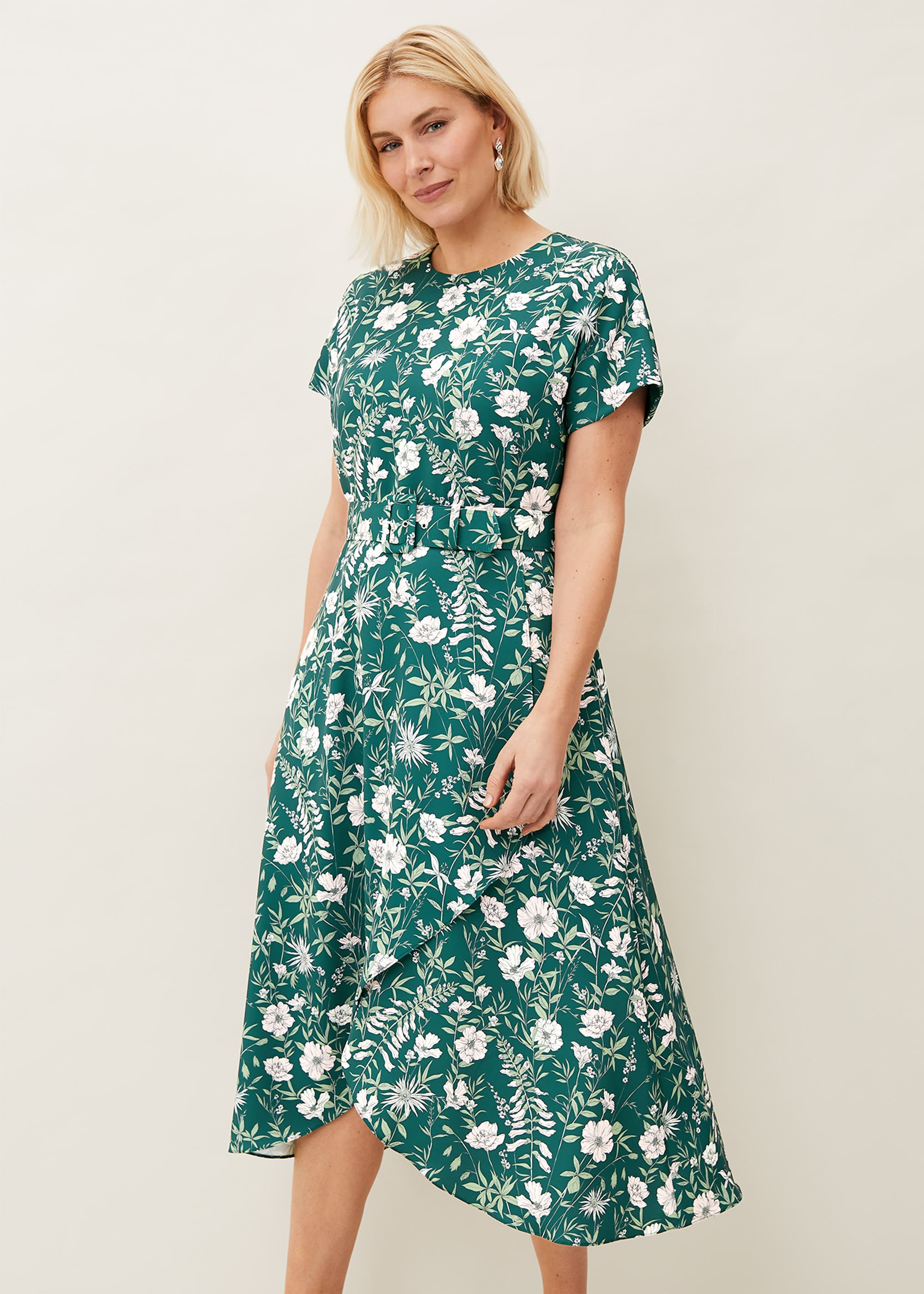 Phase eight gia frill dress sales