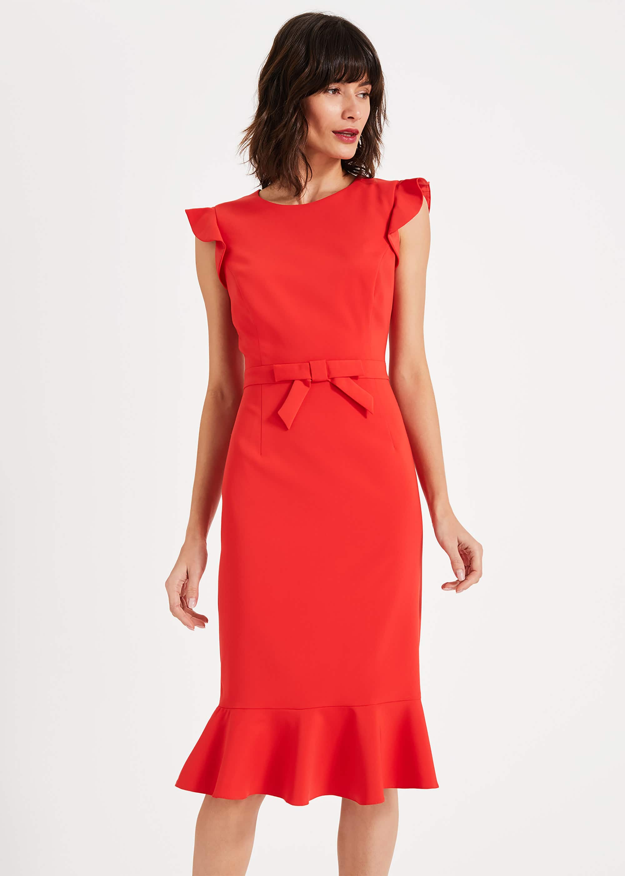 phase eight stella bow detail dress