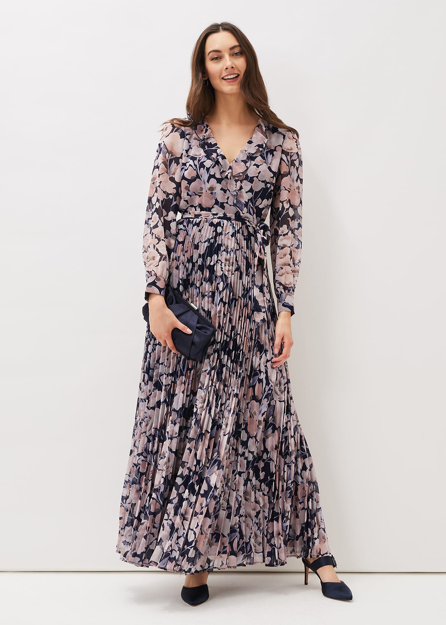 Phase eight pemberley floral outlet maxi dress