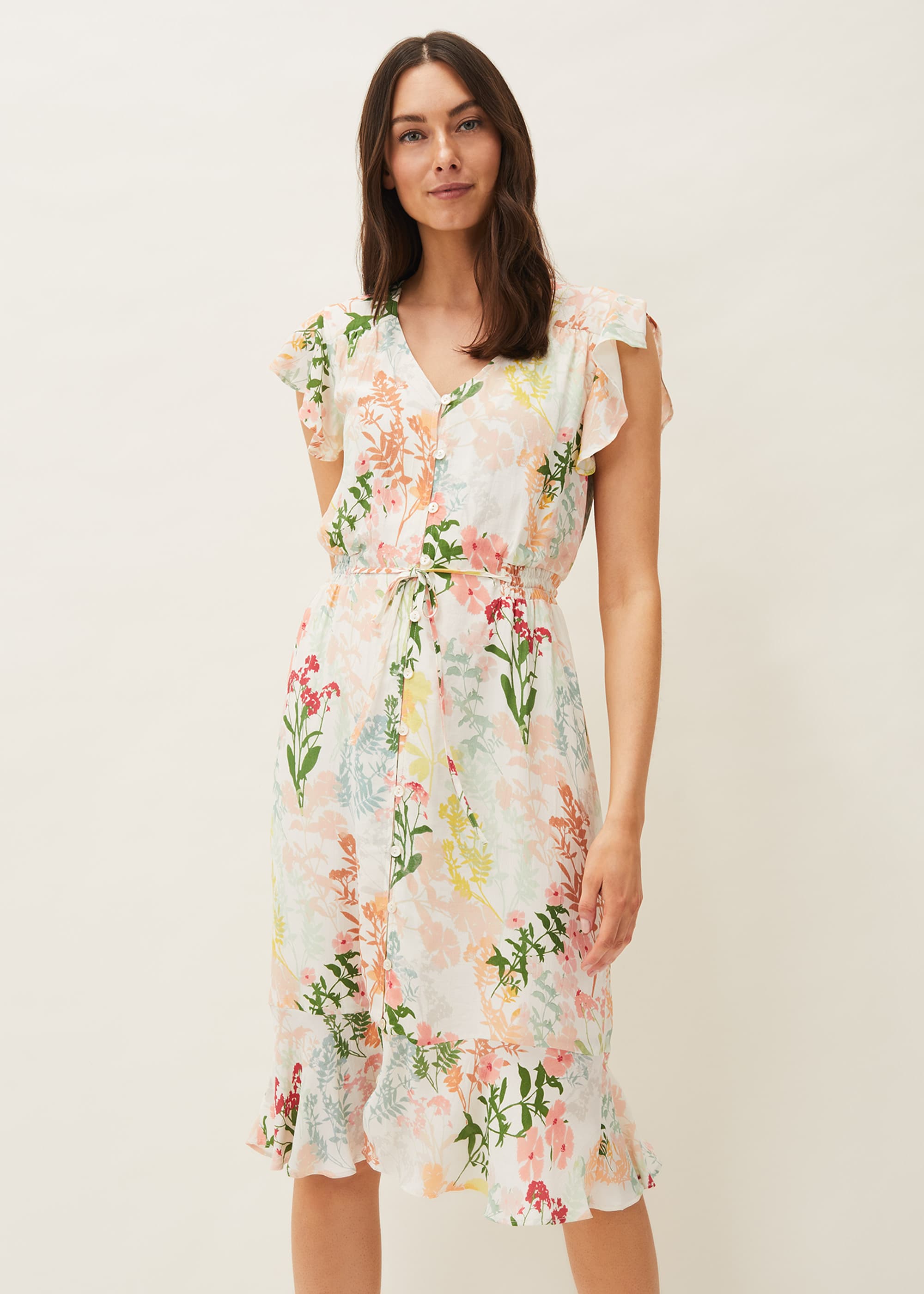 Phase eight remee chiffon dress shop navy