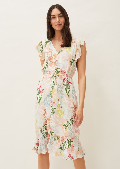 Sofia Floral Cotton Dress