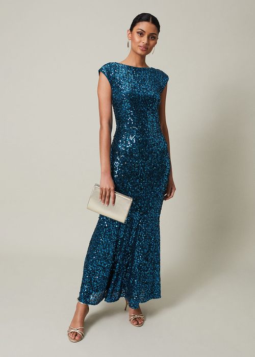 Enja Sequin Maxi Dress