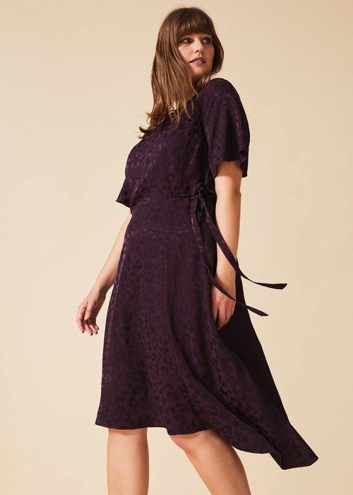 Adonia Abstract Jacquard Dress