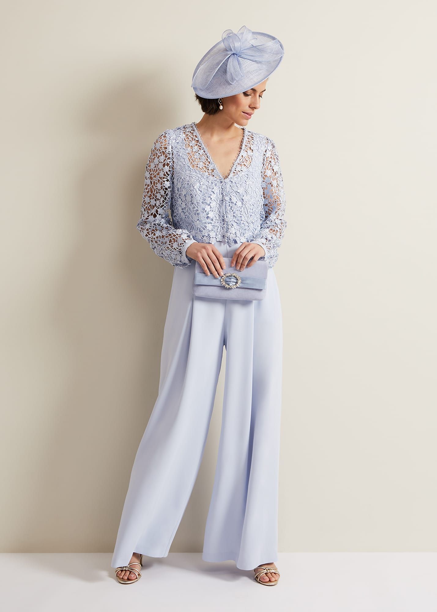 Lace pant jumpsuit online