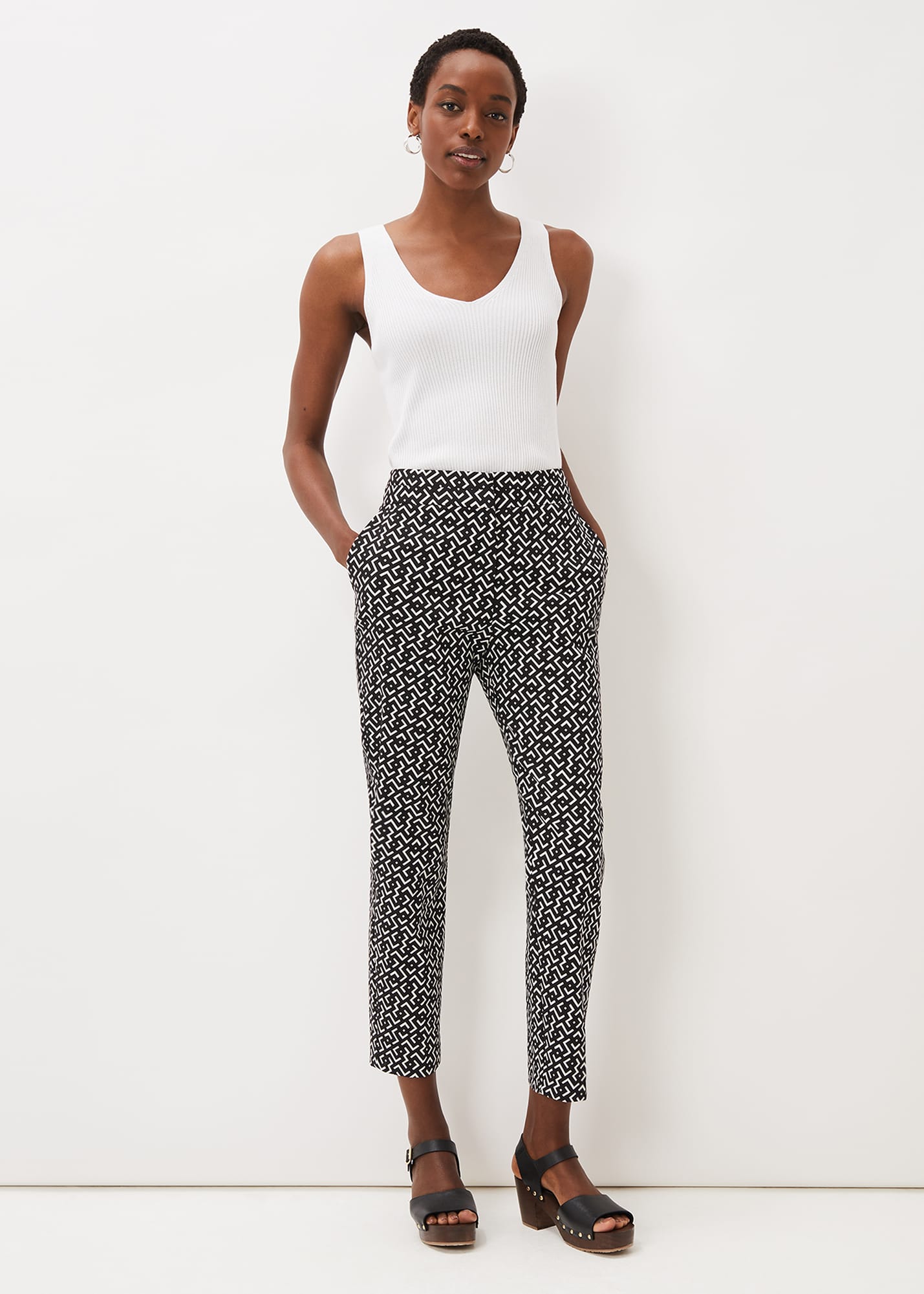 Rae Floral Wide Leg Trouser |