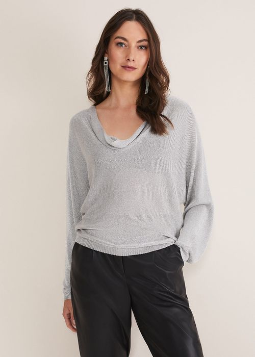 Camillan Cowl Neck Knit Jumper