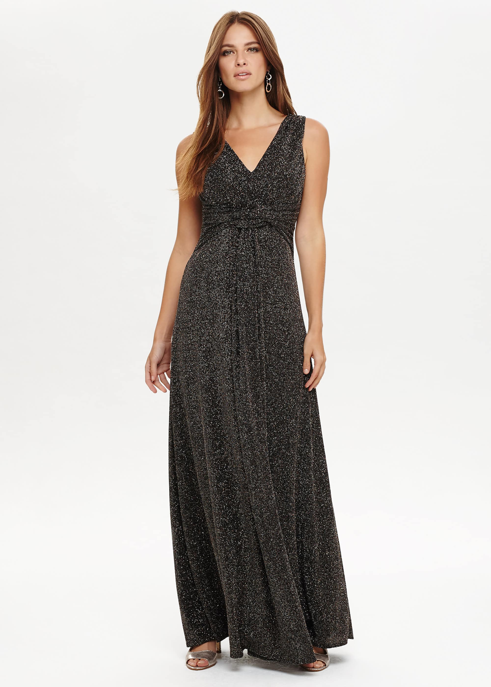 Phase eight hotsell black maxi dress