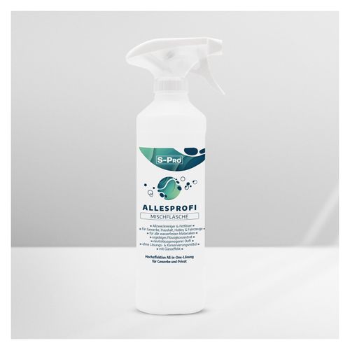 Sprüh- und Mischflasche leer...