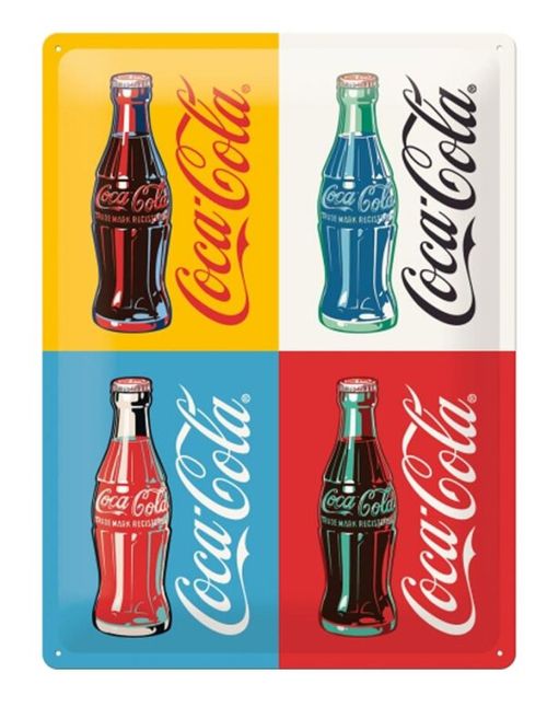 Coca Cola Four Bottles...