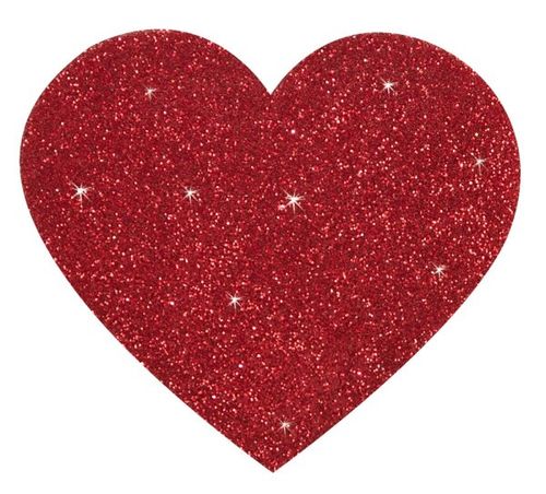 1 Paar Nippelsticker Herzen