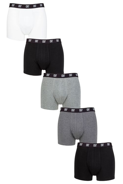 Mens 5 Pack CR7 Cotton Trunks...