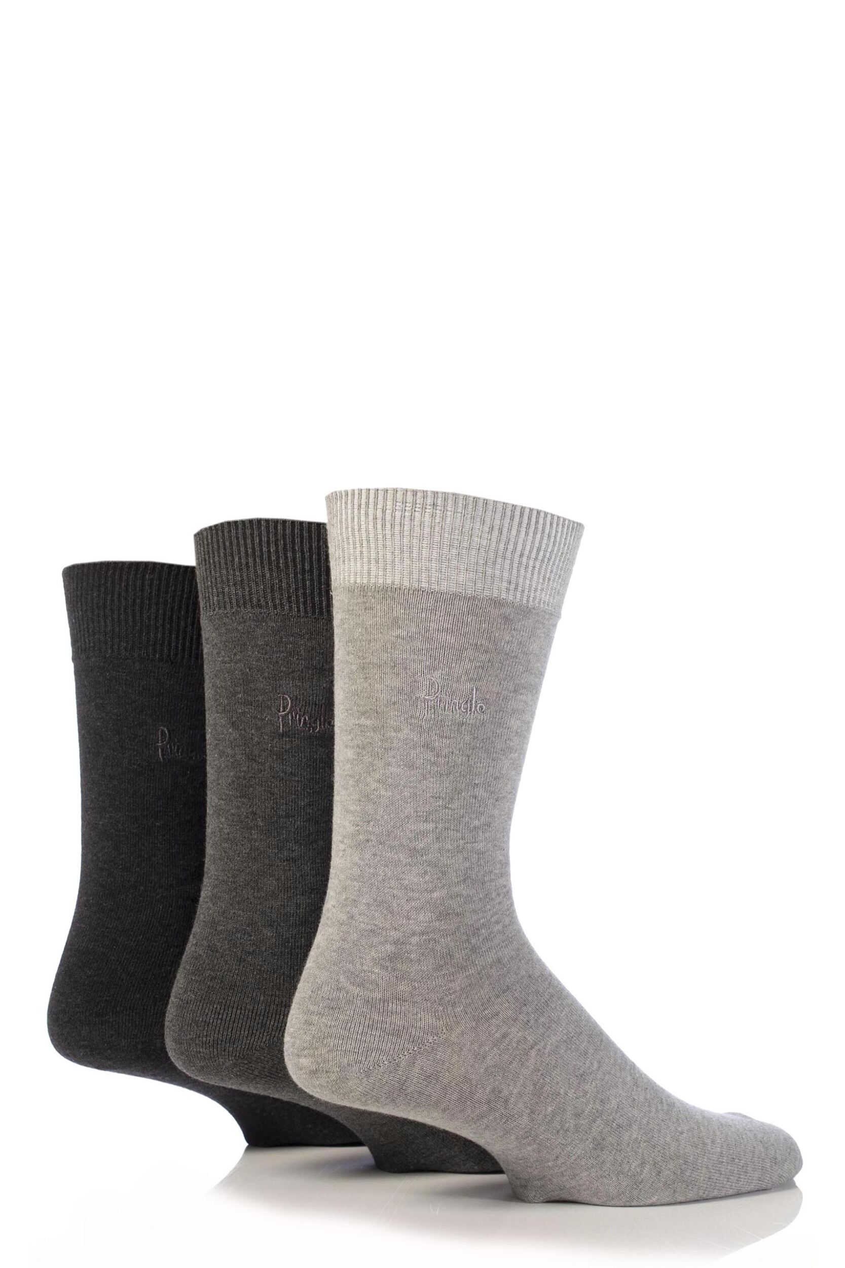 6-Pair: Ankle High Opaque Nylon Trouser Socks