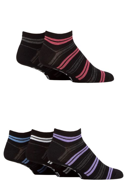 Mens 5 Pair Farah Striped...