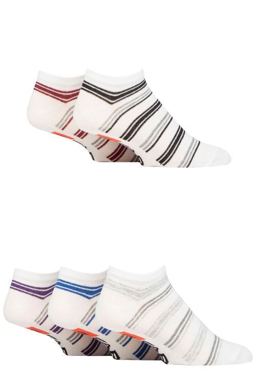 Mens 5 Pair Farah Striped...