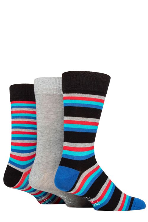 Mens 3 Pair SOCKSHOP Wildfeet...