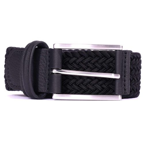 Elastic Woven Belt - Black