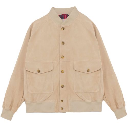 Shawl Collar Bomber Jacket -...