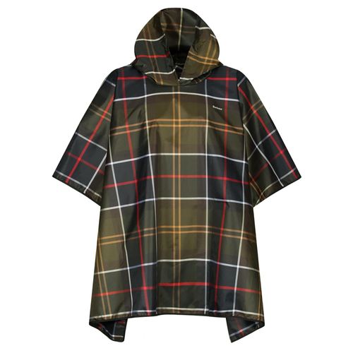 Tartan Showerproof Poncho -...