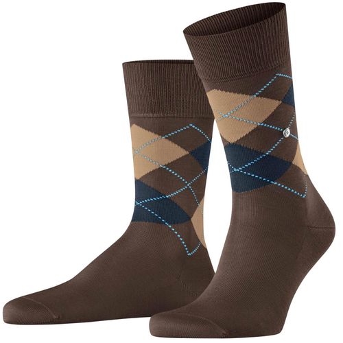 Manchester Socks - Brown and...