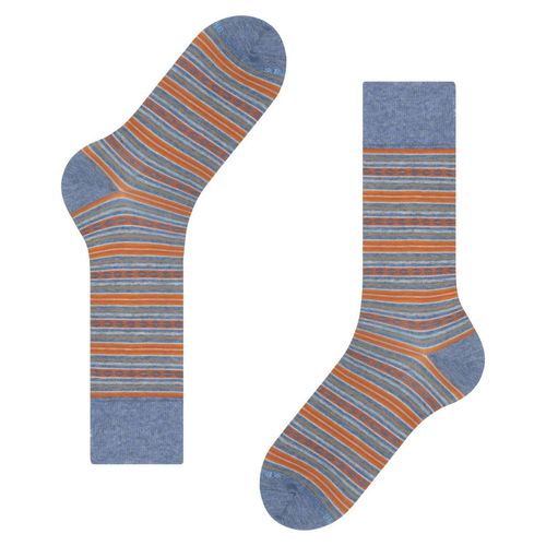 Square Stripe Men Socks -...