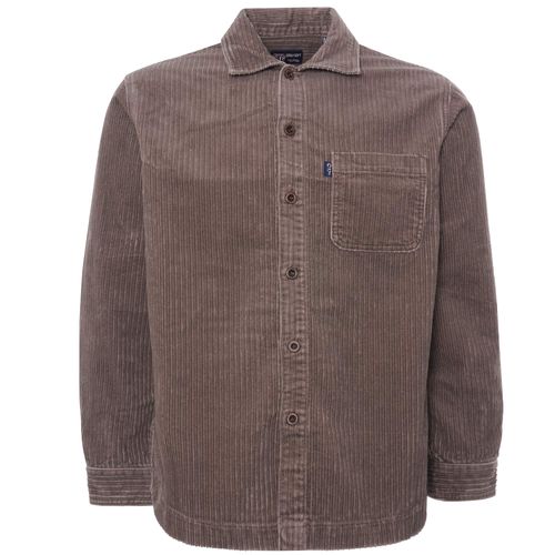 Corduroy Shirt - Light Grey