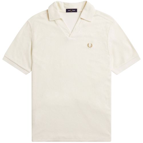 Open Collar Towelling Polo...